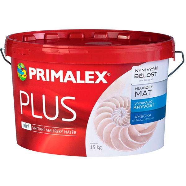 Фарба вапняна PRIMALEX Plus мат білий 15 кг